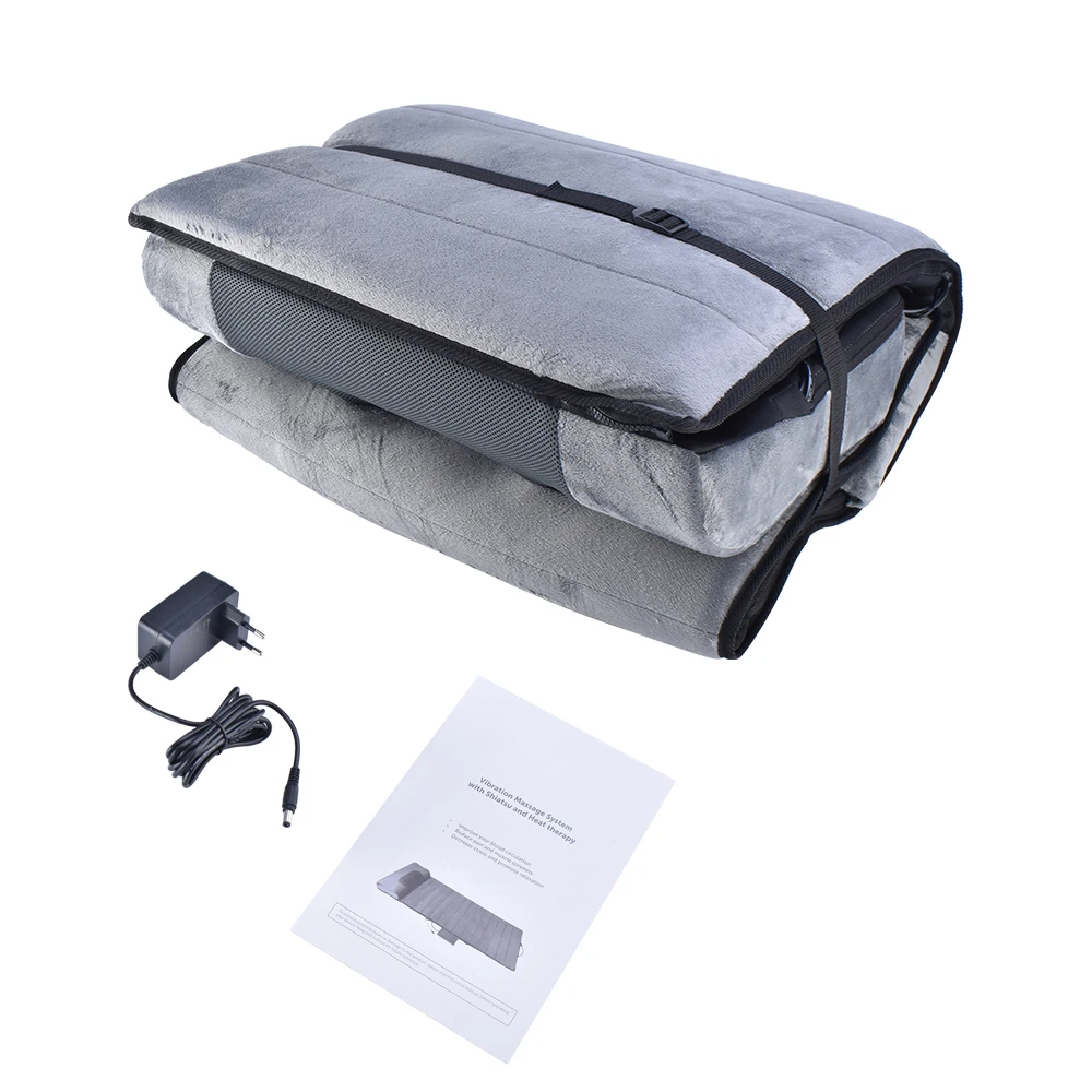 Full body electric massage mattress topper korea adjustable mattress with massage