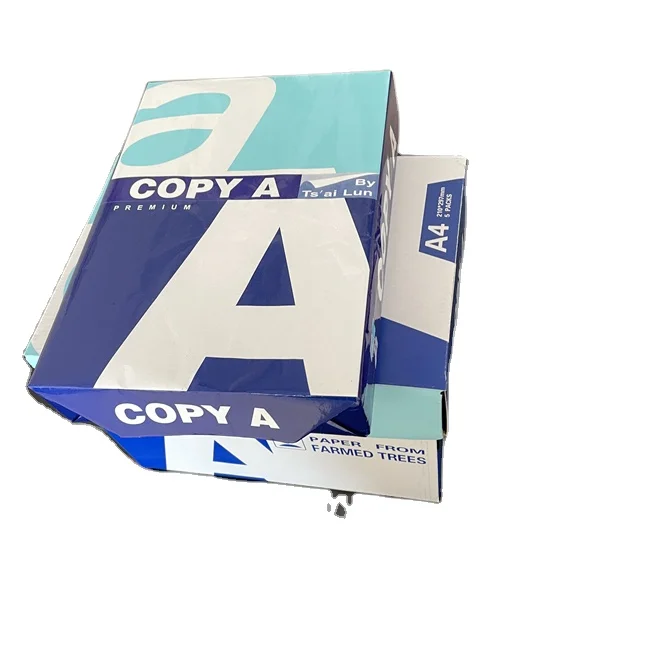 Top Quality Paper Hot Sale Double Copier A3 A4 /Copy Paper 80 GSM 70 GSM Printer Ream Paper A4 Supplier