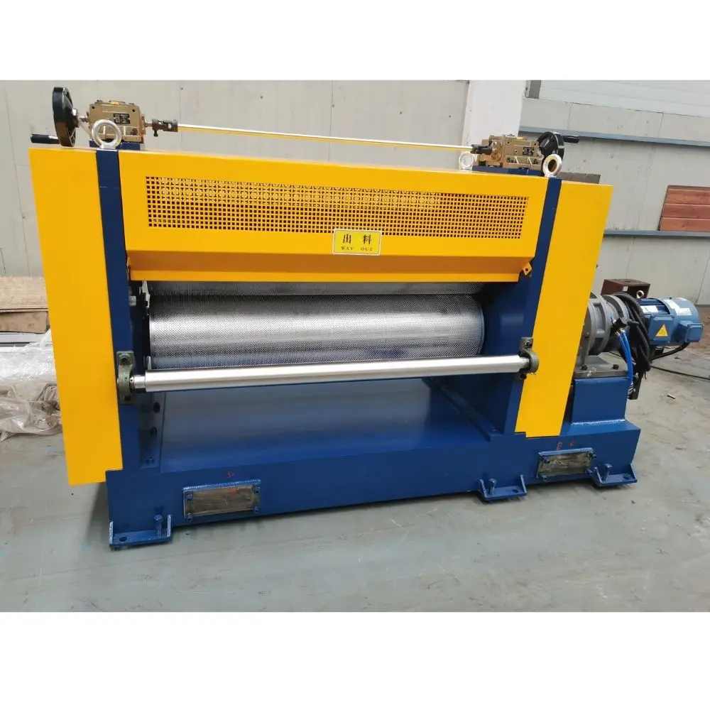 0.3mm-2mm Thickness Metal Sheets Steel Plate Diamond Checker Plate Cut to Length Embossing Machine with Auto Stacker