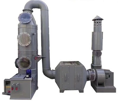 Dongguan V1 кислотный газовый скруббер оборудование для контроля загрязнения воздуха