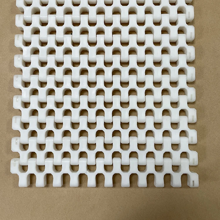 Low Price Straight Run Vegetable Washing Plastic Conveyor  Mesh Modular Belt Miniature Conveyor Belt For Packaging Industry