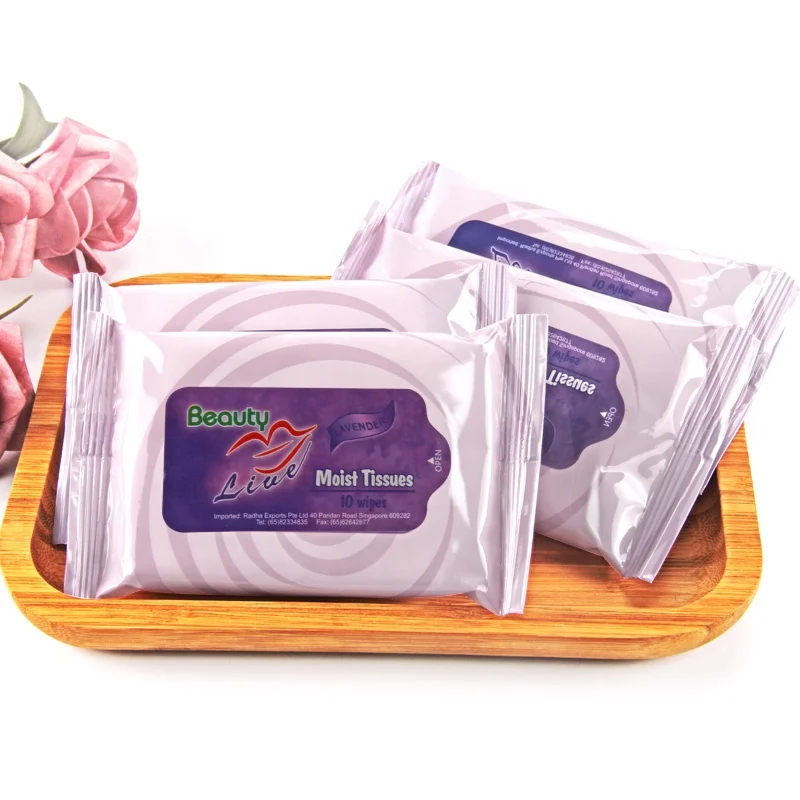 Custom Natural Skincare Makeup Remover Wipes