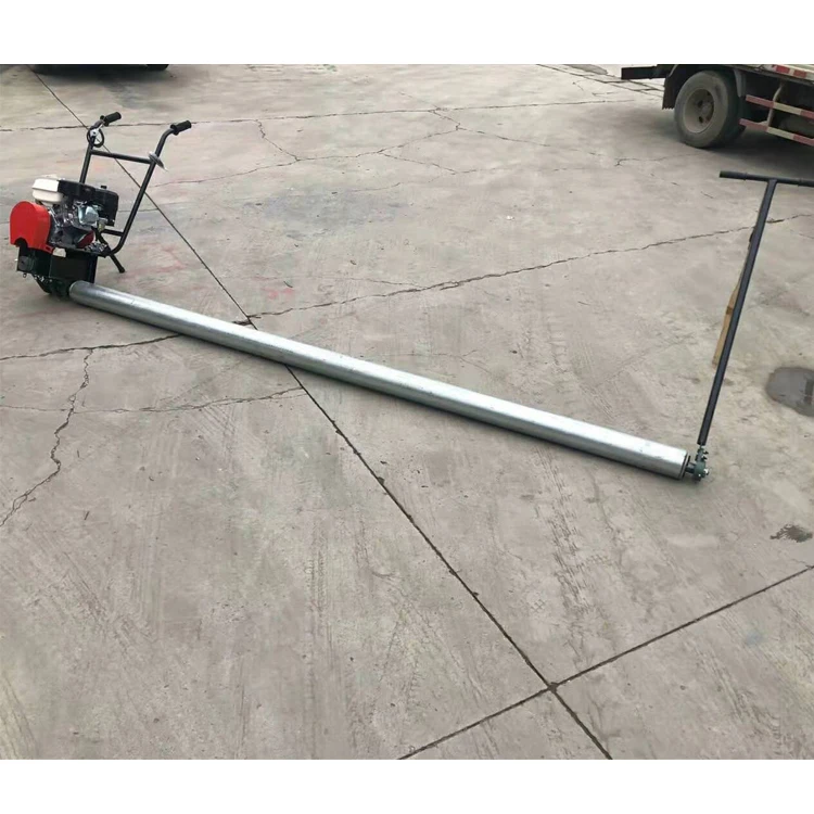 Single-roll Gasoline Paver Concrete Leveling Machine for Road Repair Cement Road Paving Roller