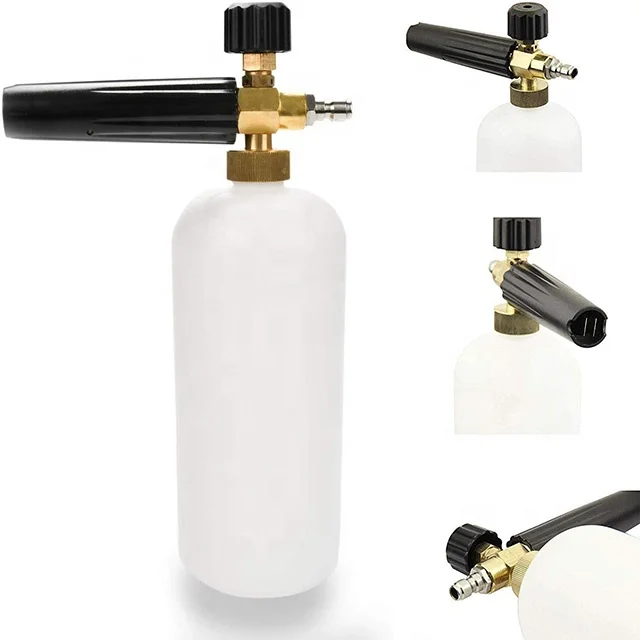 High Pressure Hose End Sprayer Car Wash Foam Blaster Nozzle Spray Bottle