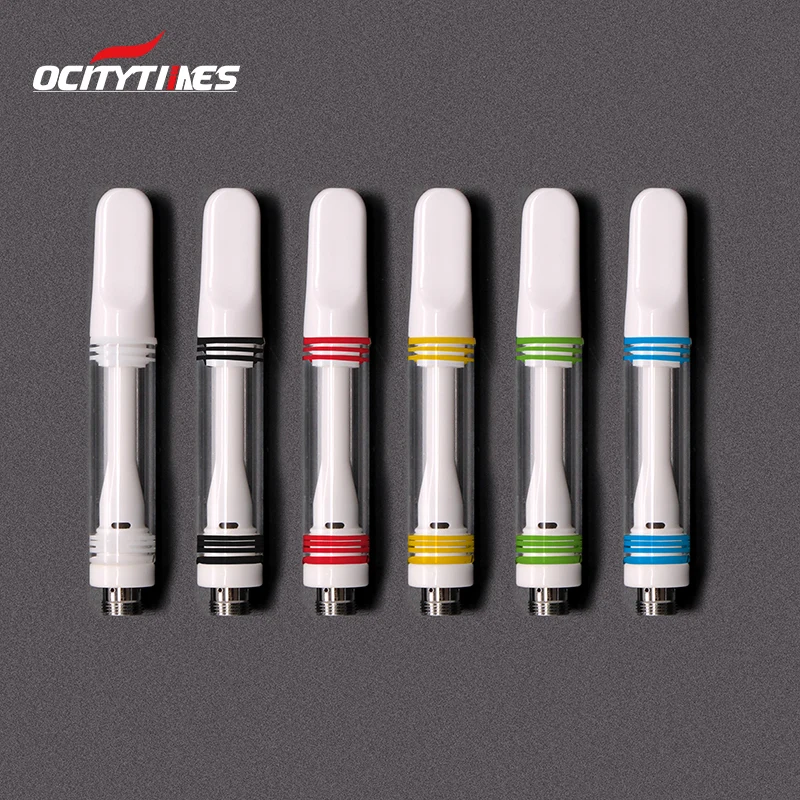 Empty pyrex glass tank cbd vape cartridge battery wholesale