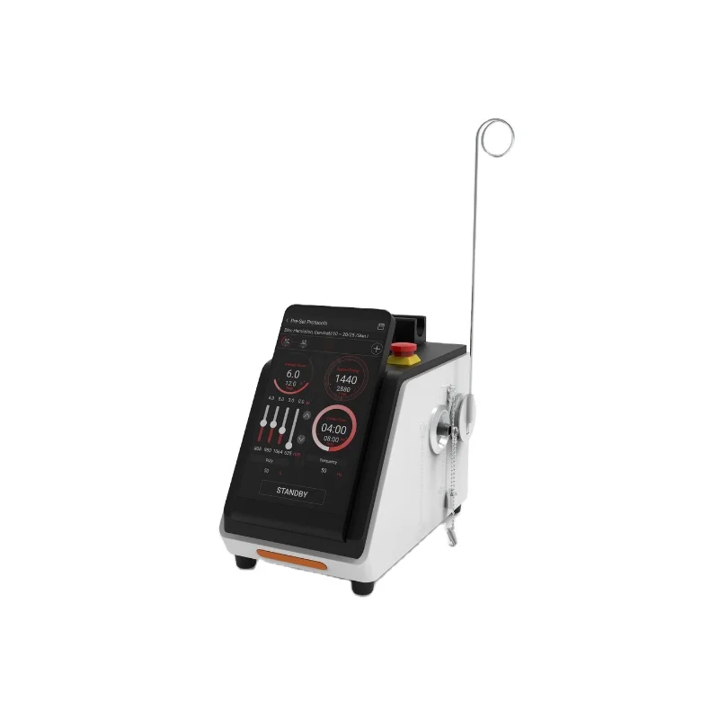 ENT laser with blue 450nm laser mini-invasive treatment with laser transfer high efficiency small side effect