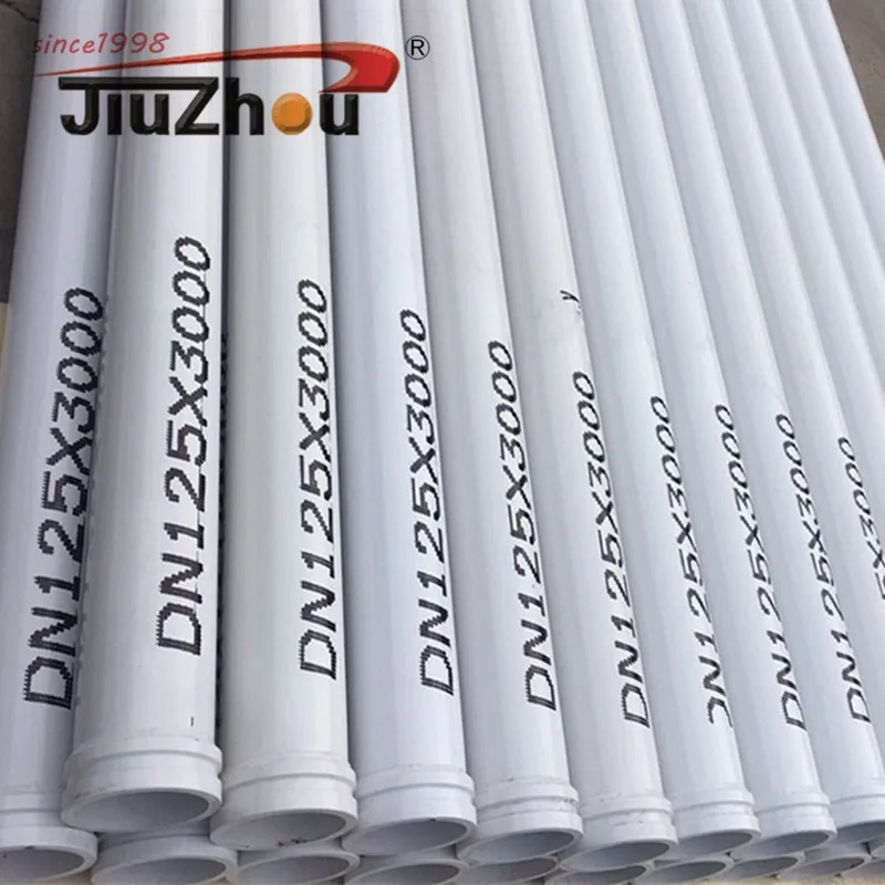 China Manufacturing ST52 Concrete Pump Straight Delivery Pipes DN125 for Cifa Schwing Concrete Truck Pumps