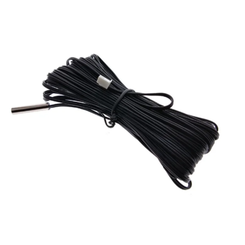 NTC temperature sensor B3950 thermistor 10K air conditioning probe 5*25MM 5m 10m 15m