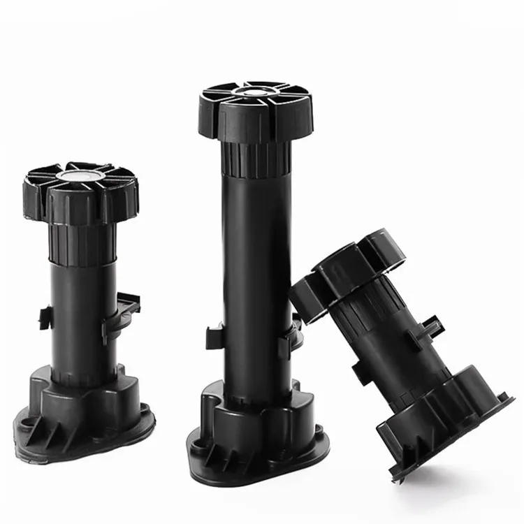 80MM PP Thickened Base Strong Bearing Capacity Cabinet Leg Furniture Plastic Adjustable