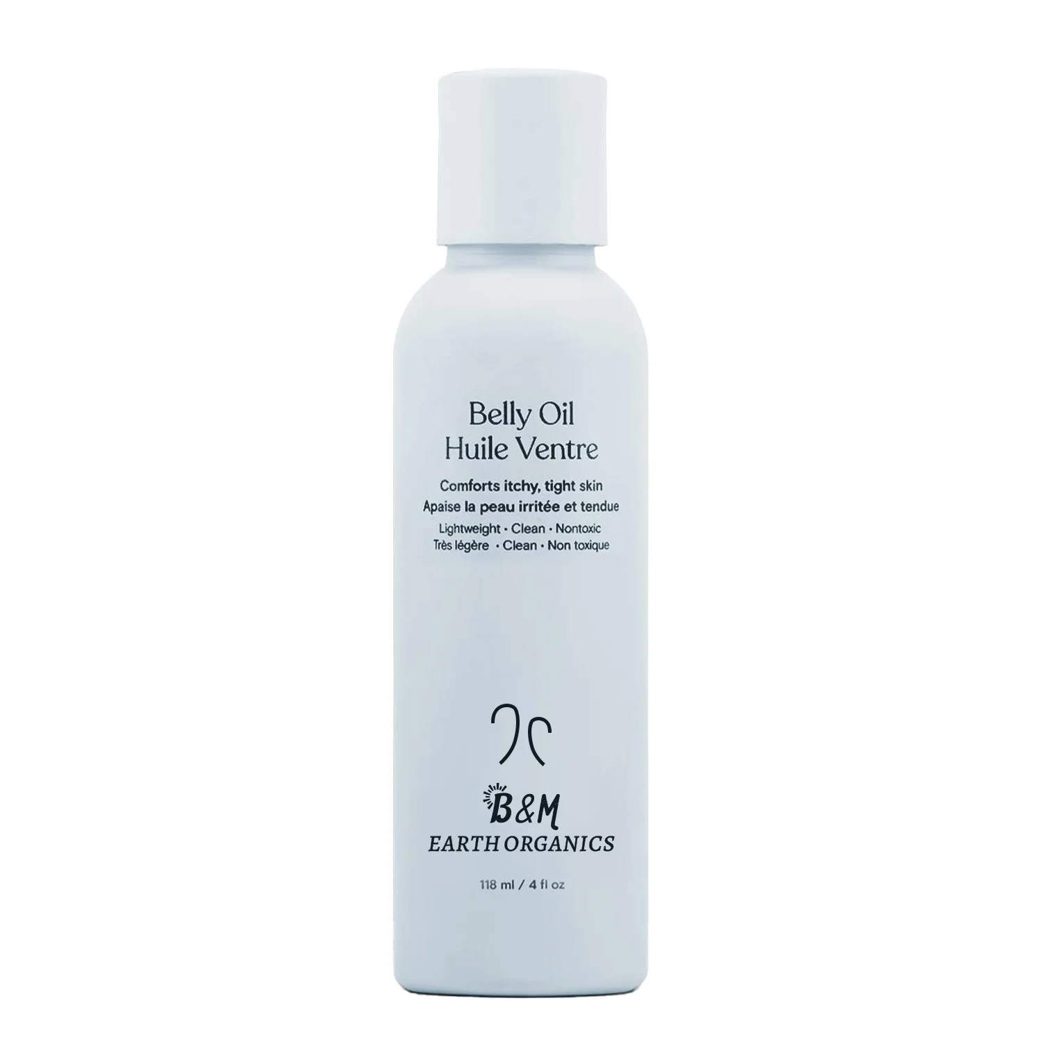 Belly Oil with Plant Derived Squalane Belly Oil For Pregnancy Stretch Marks Pre and Postpartum Skincare