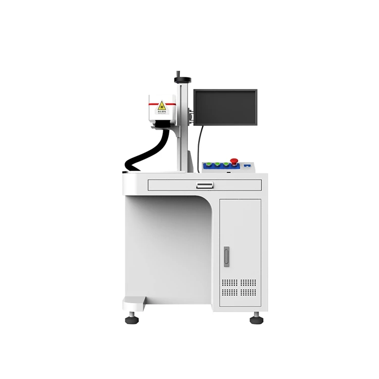 Factory desktop fiber Laser Marking Machine 20w 30w 50w  Fiber Laser marker  Machine for metal logo have a good price