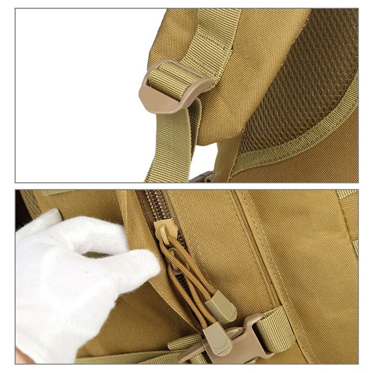 Custom sports gym camo range hunting waterproof utility bag black teal camouflage tactical backpack