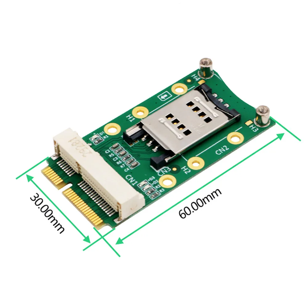 USB-адаптер Taidacent Mini PCIE преобразователь PCI-PCIE для 3G/4G модуля с держателем