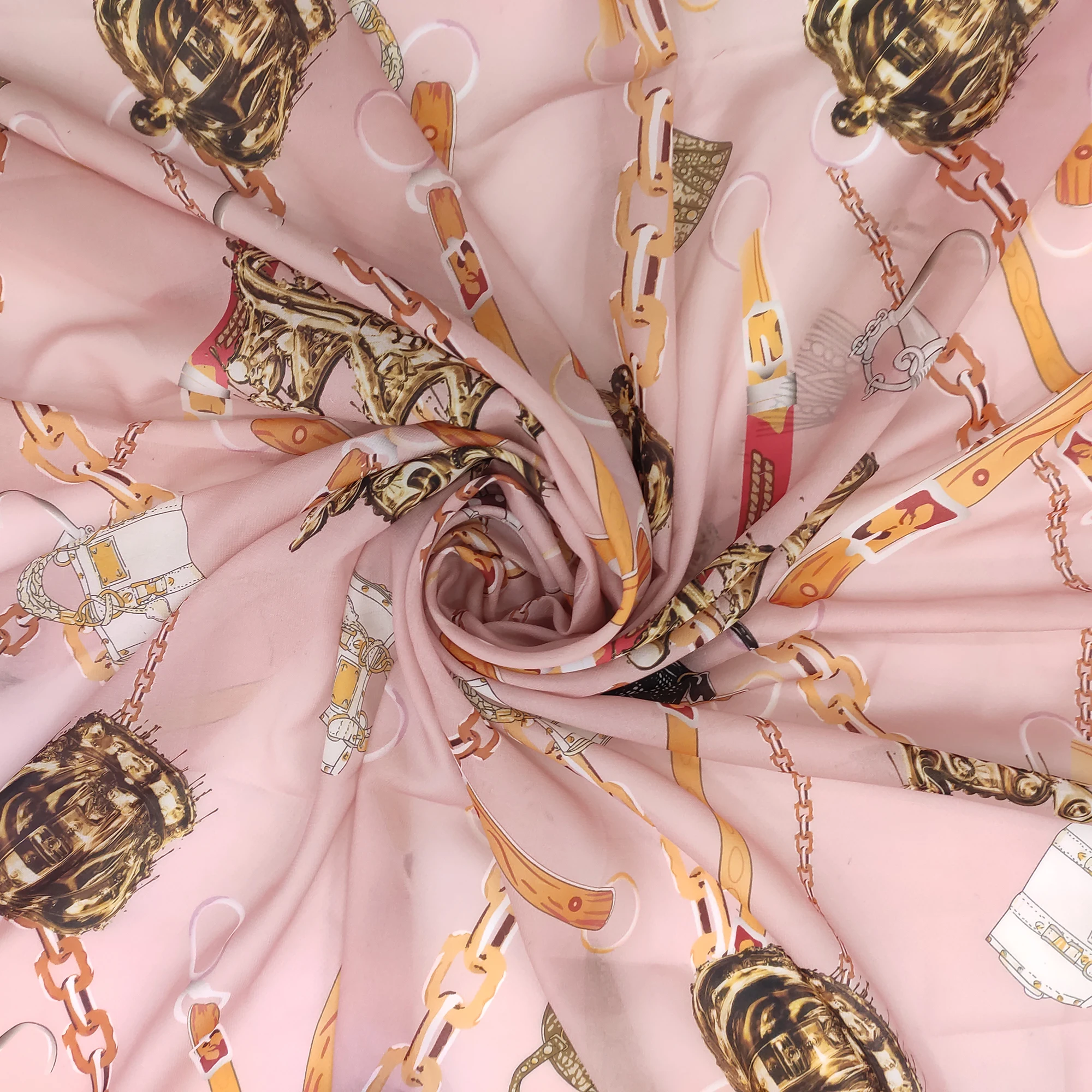 Leopard Print woven polyester fabric italian chiffon polyester fabric for upholstery