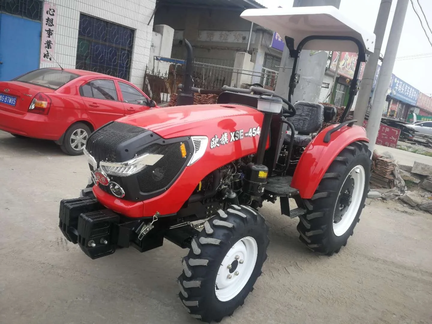 Сельскохозяйственная машина 60hp сельскохозяйственный трактор на
