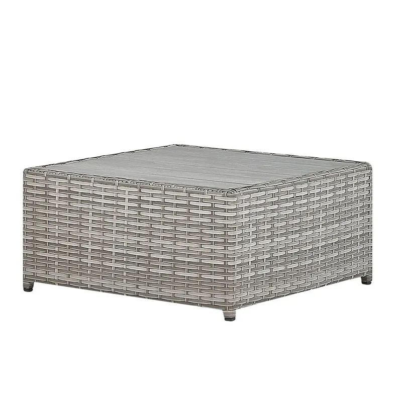 4 Seater luxury corner wicker l shape garden sets rattan outdoor furniture