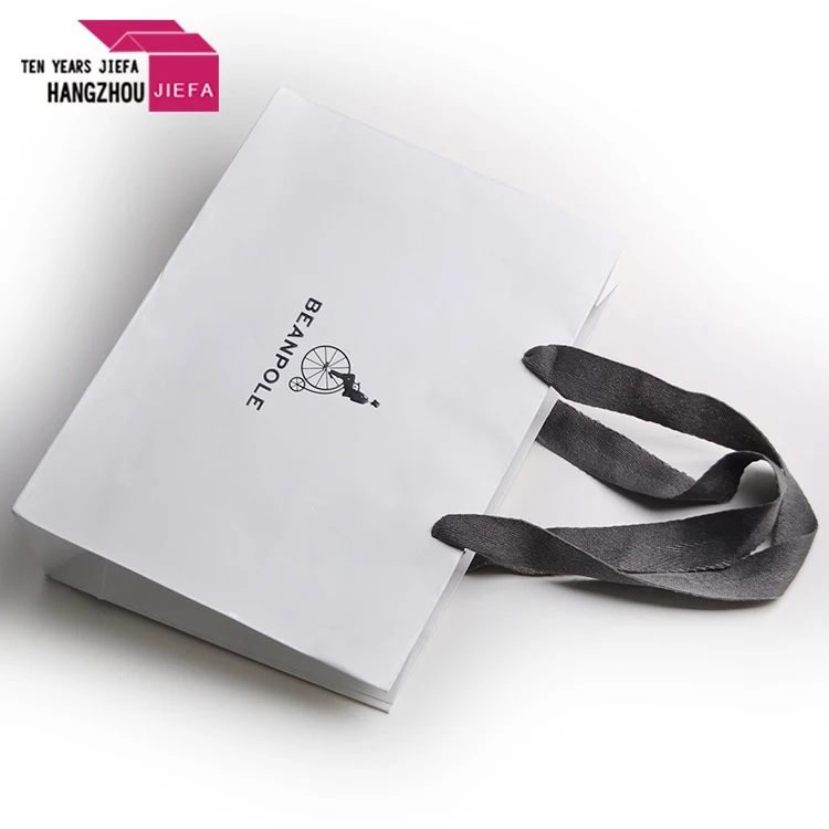 Luxury paper bag with your own logo clothing shopping bag custom gift bags