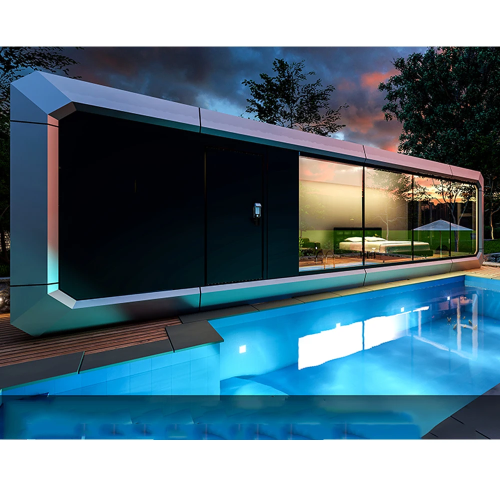 China New Arrival Outdoor Warm Space Capsule Mobile Integrated House Space Capsule House Luxury Mobile House