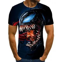 2021 hot Movie venom sports T-shirt ornaments dolls office car Custom Leisure sports 3D printing T-shirt ornaments
