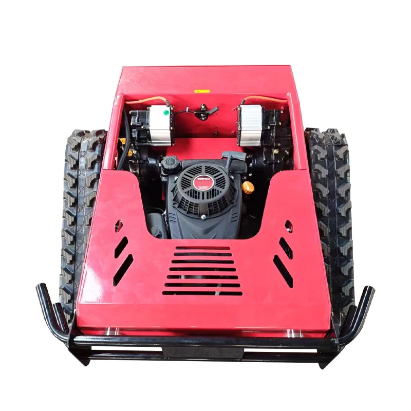 Factory Wireless Remote Control Gasoline Lawn Mowing Machine Remove Mini Control Lawn Mower