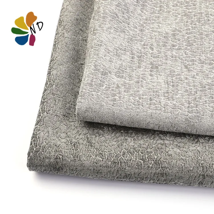 Custom Pattern polyester upholstery fabric sofa velvet chenille  fabric online jacquard fabric for sofa