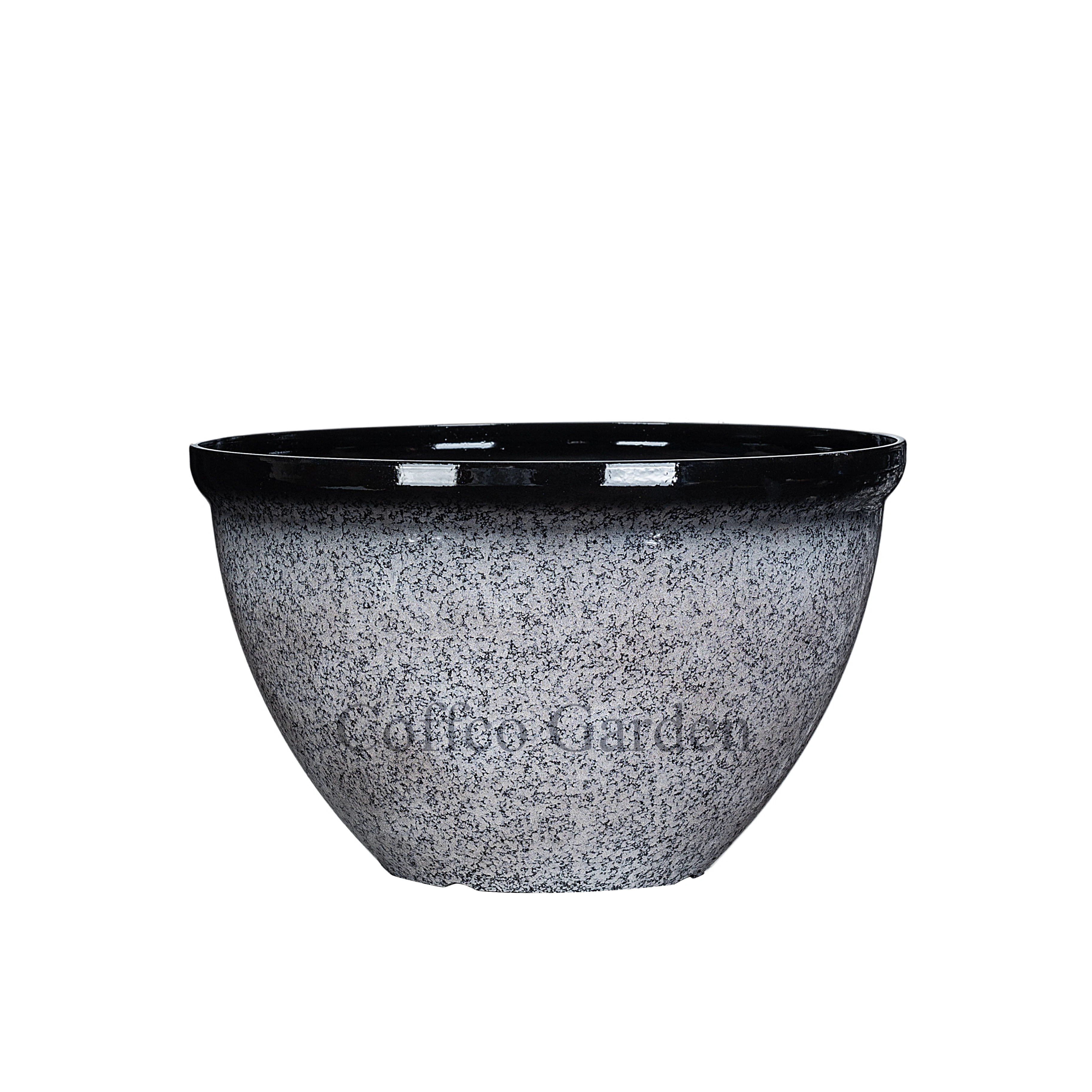 Coffco Plastic Garden Pots-Garden Decoration Flower Pots 10inch Glazed Flower Pot,for Indoor&Outdoor