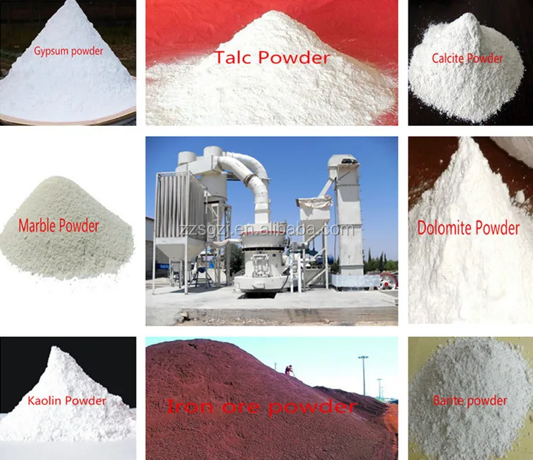 Widely used low power consumption grinding mill for kaolin