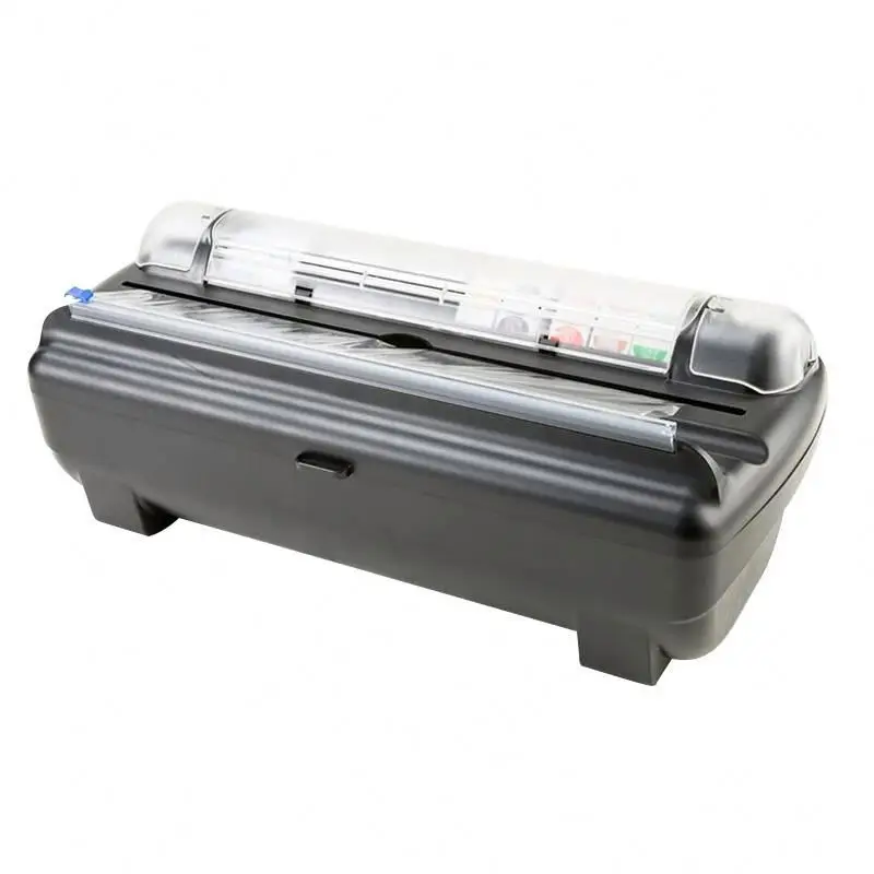 Stainless steel cling film dispenser ,AJ3r hand stretch film dispenser for sale