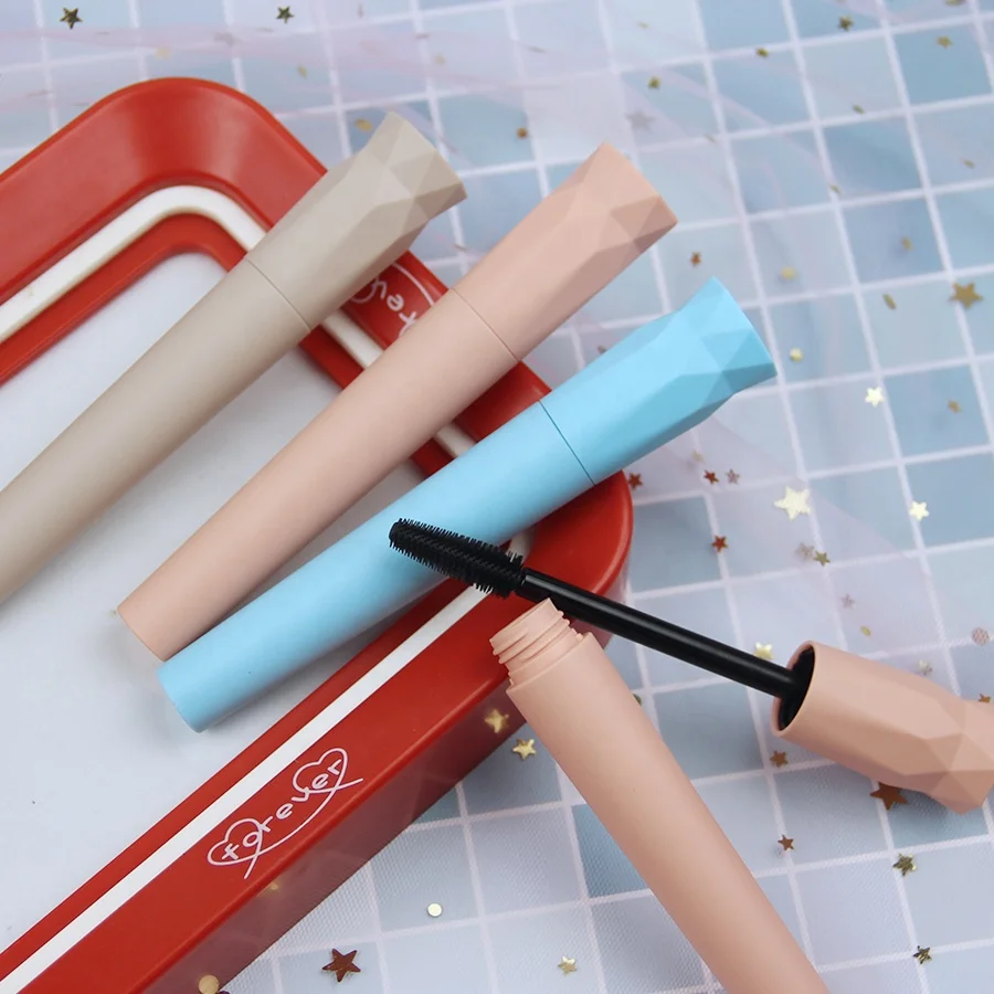 Лидер продаж, уникальный пластиковый флакон, Пустой Крем для ресниц, для макияжа глаз, упаковка в виде палочки, тушь для туши с силиконовой кисточкой