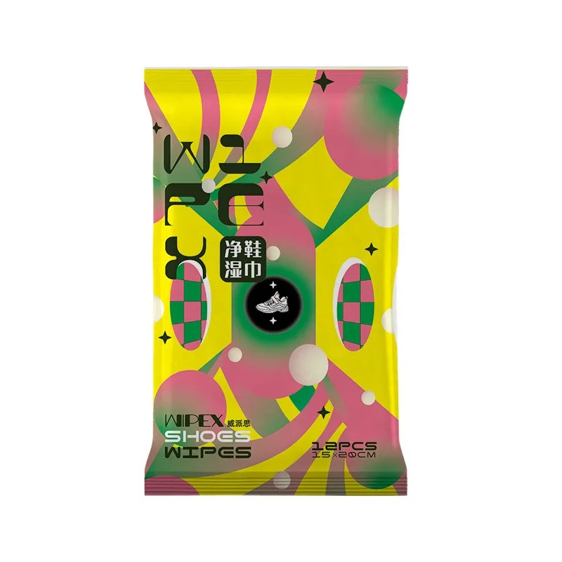 Quick Shine Disposable Sneaker Wipes Shoes Cleaner for Quick and Easy Cleaning