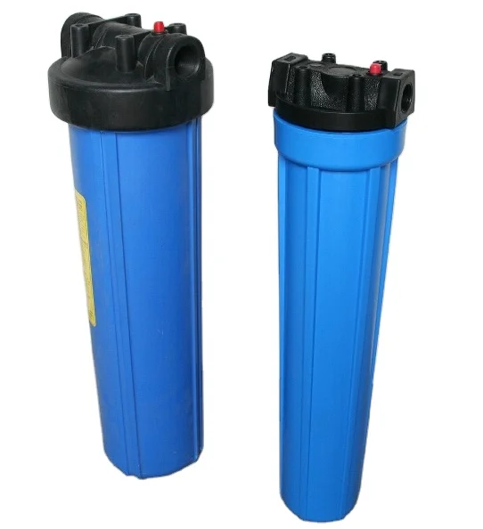 10' 20' water cylinder filter housing 5 inch organic water filter housing for outdoor
