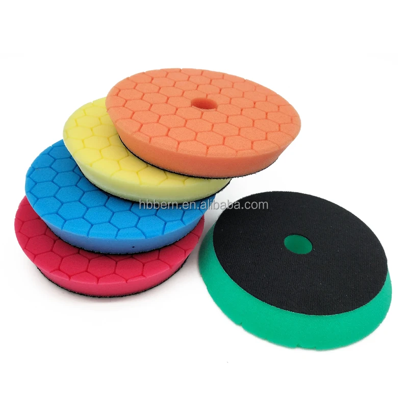 6 Inch 125mm high density foam pad Car Vehicle Polishing Sponge Waxing Buffing pads car polish