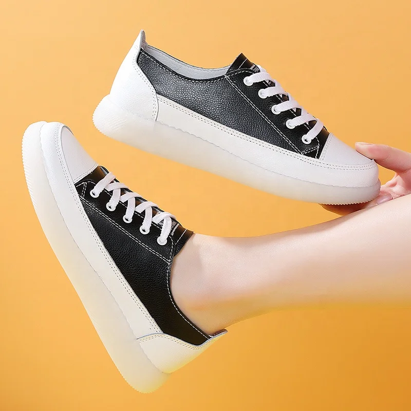 Высококачественные Женские уличные прогулочные туфли на плоской подошве, дышащая повседневная обувь с вырезами