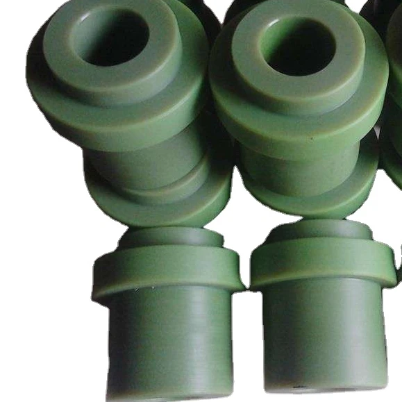 Custom OEM CNC Lathing Metric Insulator Nylon Sleeve Plastic Flange Bushing