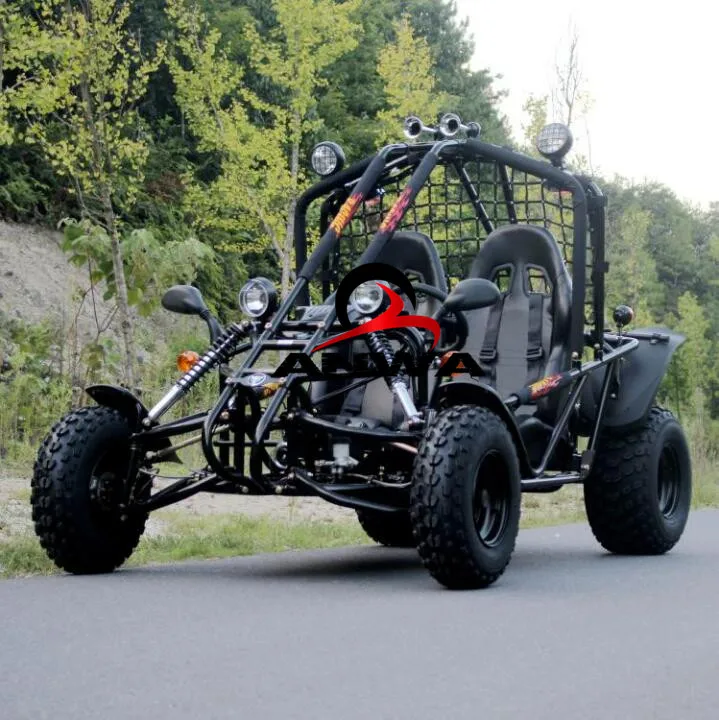 150cc 4-тактный Go kart двухместные сиденья багги с обратным, способный преодолевать Броды для взрослых