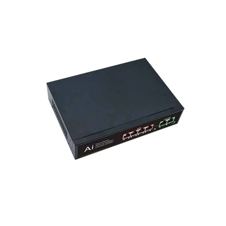 Переключатель POE DC48v 4 порта 10/100 м Ethernet концентратор для IP-камеры