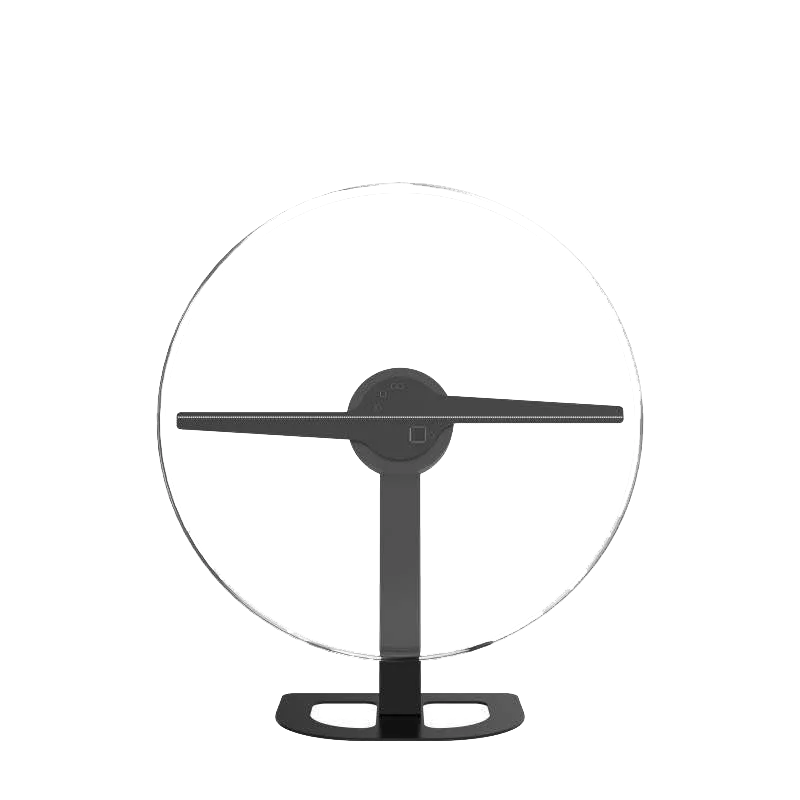 2  Blades 30 42 CM WIFI Control Android 3D Fan Hologram Advertising Display Machine 3D Holographic Hologram Led Fan