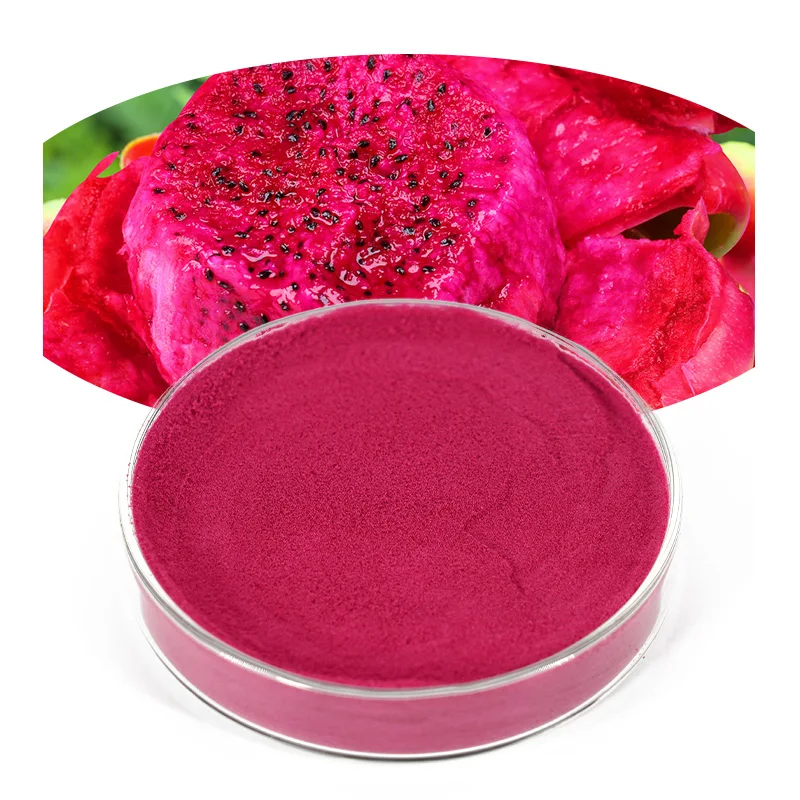 Natural Pigment Food Coloring Red Pitahaya Dragon Fruit Powder
