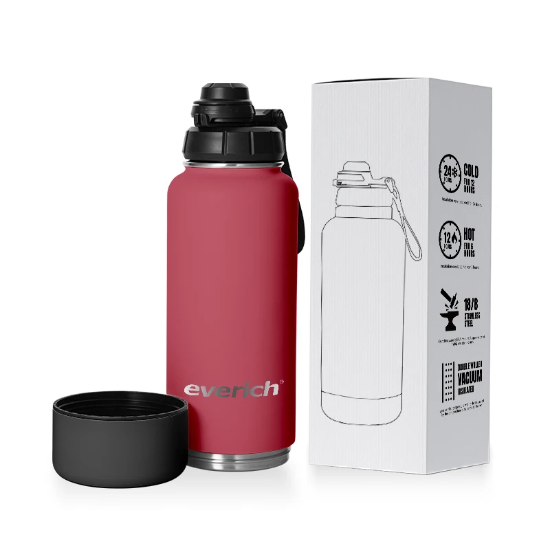 ODM New Double Wall Stainless Steel 18/8 Insulated Water Bottle for Pets Sport Style with Lid for Camping Direct Boiling