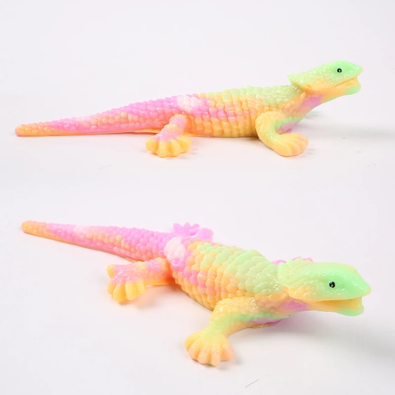 Other educational OEM squeeze toys colorful sticky slime crocodile stuffed animal toys stress relief fidget toys for kids