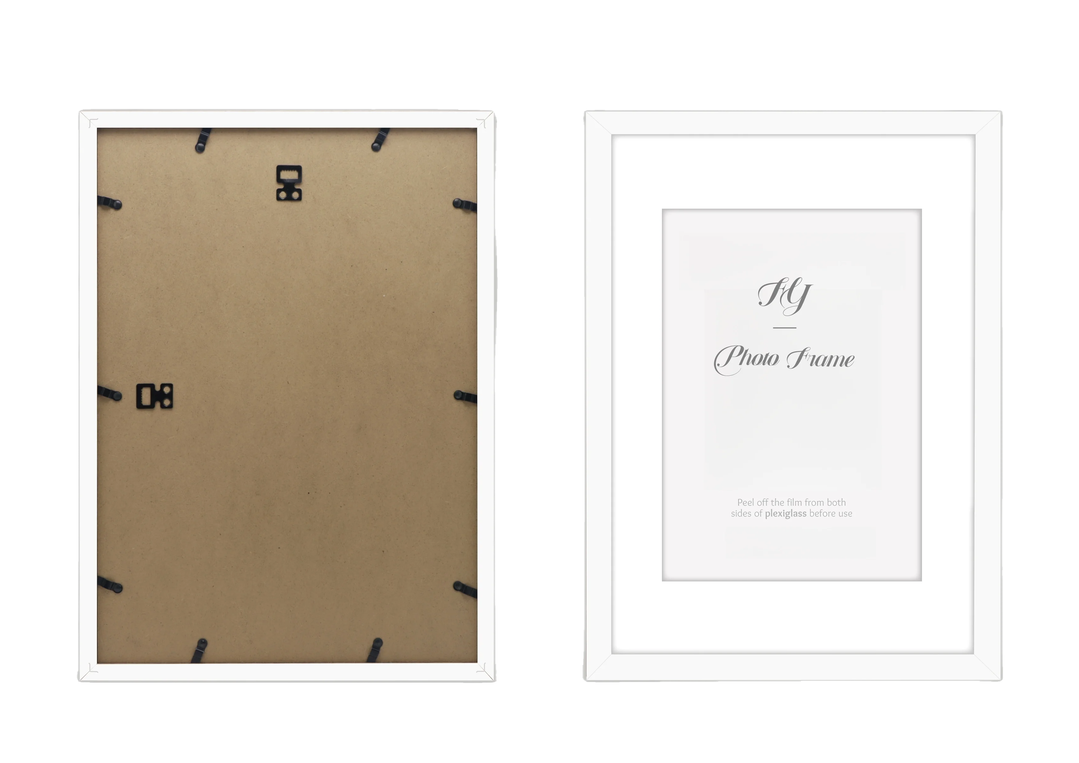 Classical Nordic Style A3  Photo  Frame Kit With or Without Mat  A4 Picture frame for Wall Decoration