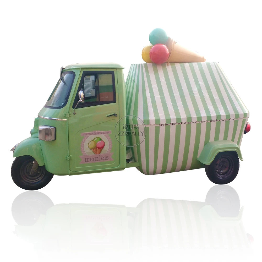 2024 High Quality Electric Mobile Airstream Small Customized Food Cart Hot Dog Burger Trailer Trucks With Full Kitchen