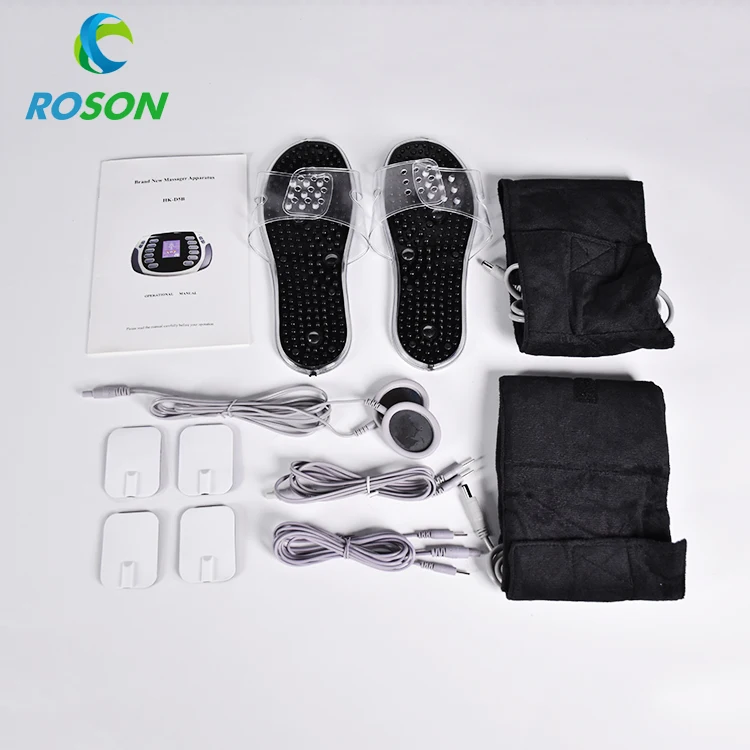 New Arrivals Mini Smart Relief Electronic Pulse Massager with Four Channels Output Tens Acupuncture Therapy Machine Massager