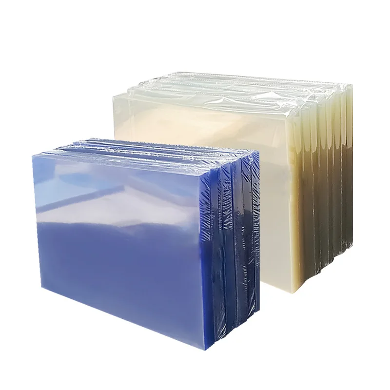 Прозрачные листы для обвязки книг, размер А4, ПВХ лист для обложки книг