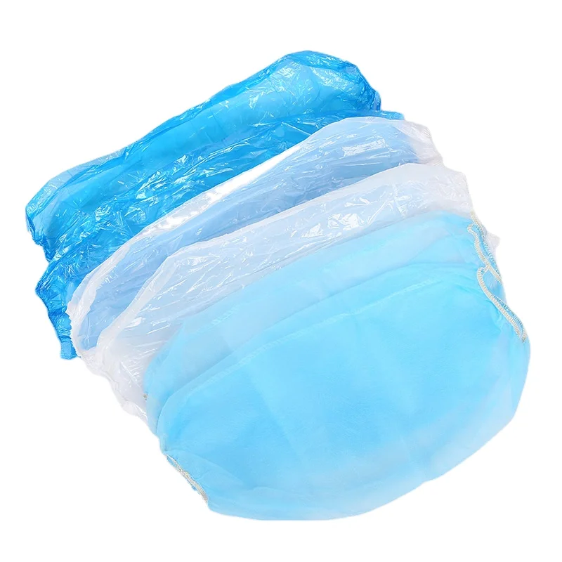 Cheap waterproof disposable sleeve cover protective PVC sleeve cover Plastic Oversleeve plastic sleeve cover