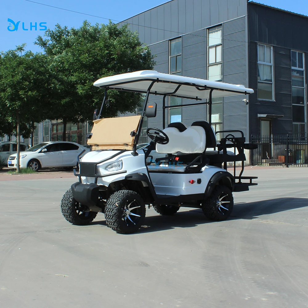 Quality assurance electric golf mini car scooter folding windshield golf club vehicle easy operation golf cart on sale