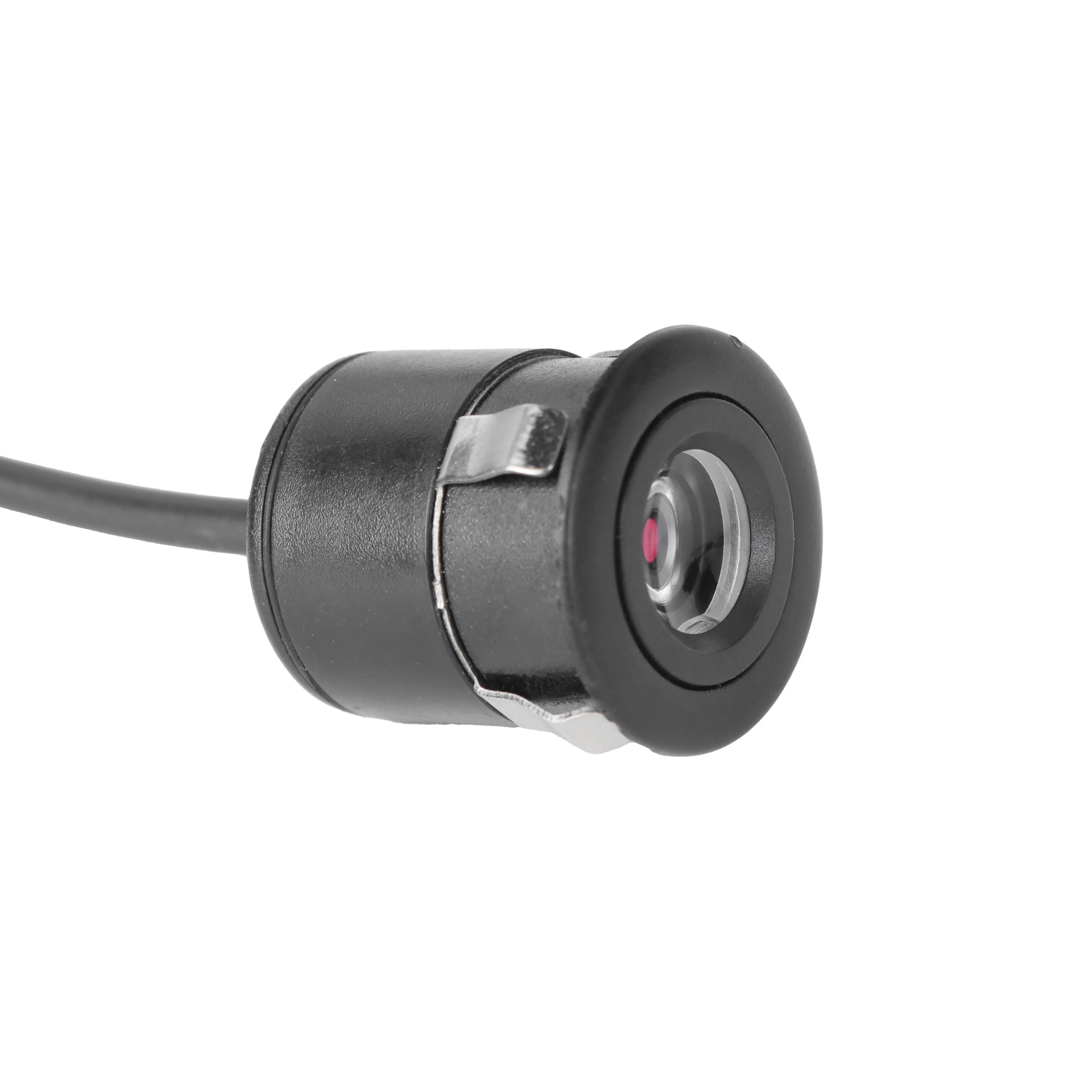 Round Housing 8 LED Lights Car Hidden Camera System Mini Reversing Camera Car System Night Vision Hd Car Rear View Camera