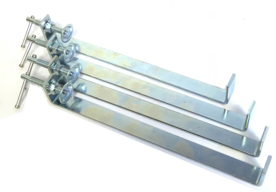 Profile Clamps  Premium PRO Series Brick Profile Clamps  Silver Profile Clamps 300 mm