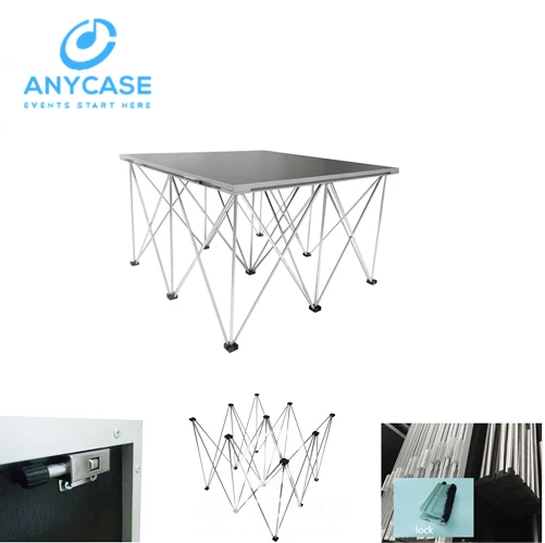 ACS customized Smart Easy install mobile Drum riser stage