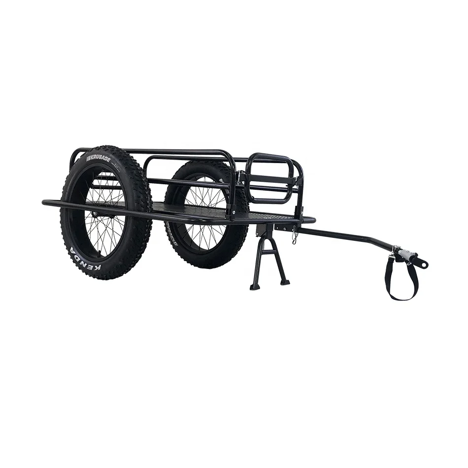 CEMOTO Hot ATV Electric Bike Motorcycle light weight Dump Box Trailer Farm Trailer 20 Inch Fat tire Cargo Trailer